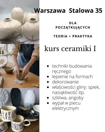 Kurs ceramiki dla początkujących